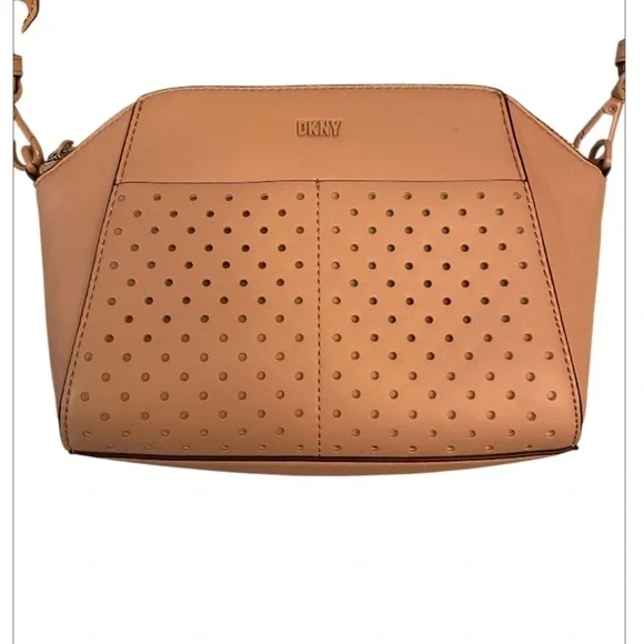 EUC DKNY Peyton Camera Bag in Rose Water Pink