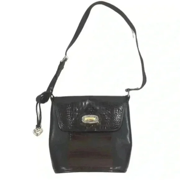 Brighton Small leather Bucket Crossbody Leather Purse