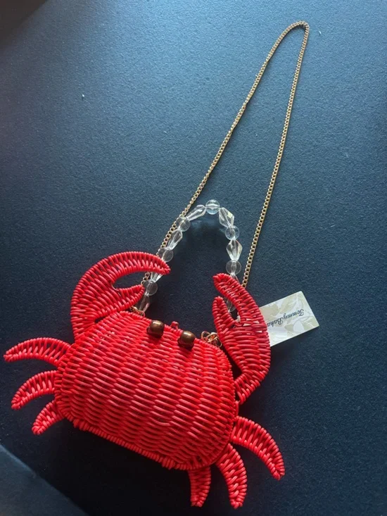Tommy Bahama Red Crab Crossbody Bag