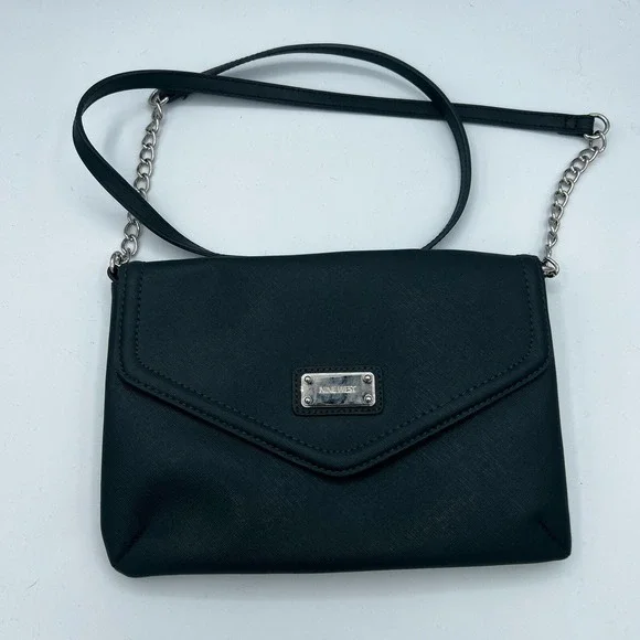 Nine West Dark Green Envelope Crossbody Bag