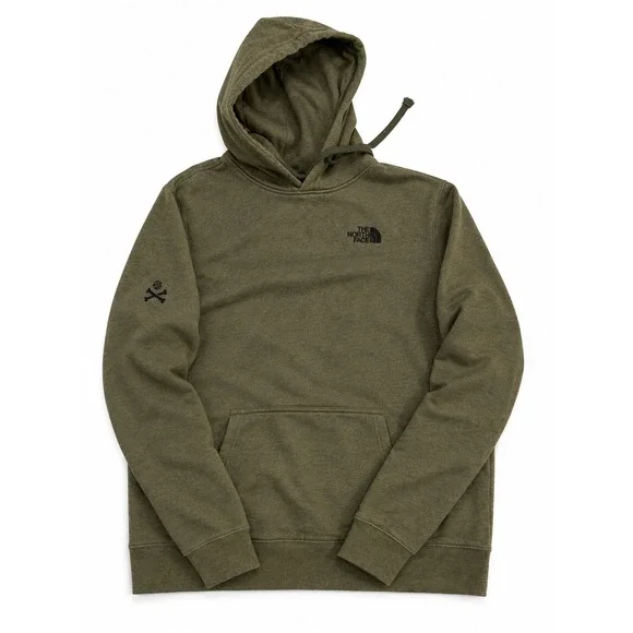 The North Face Mens Half Dome Pullover Hoodie Green‎ A7V9B Medium