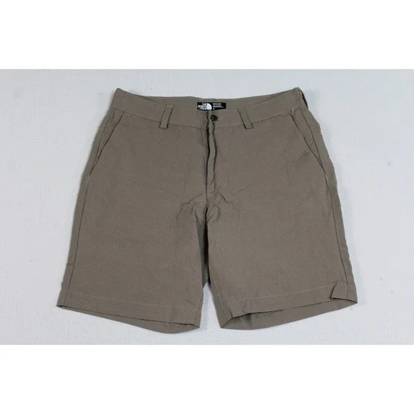 The North Face Men Gray Chino Shorts Casual Outdoor Size 32