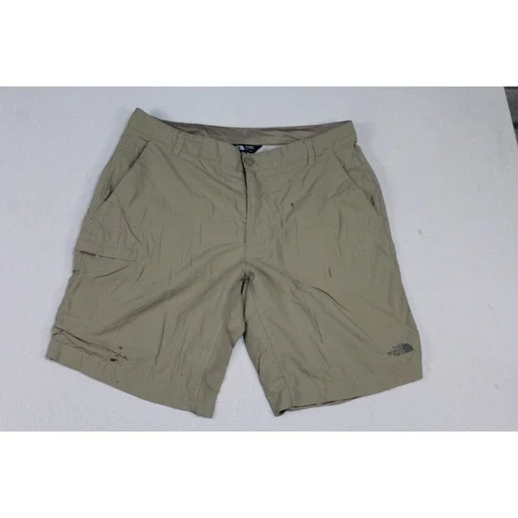 The NOrth Face Men Beige Chino Shorts Stains Casual Size 36