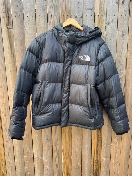 The North Face nuptse  Hooded Puffer Jacket