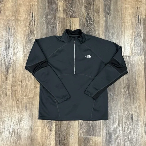 The North Face Men's L A5UV Long Sleeve 1/4 Zip Fitness Shirt Thumb Loops