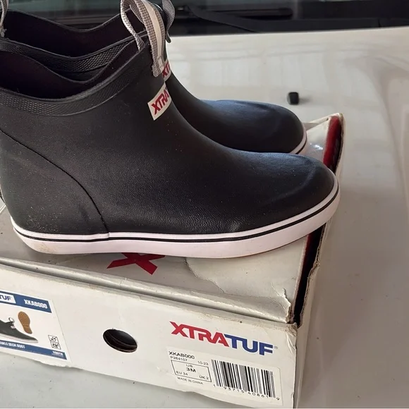 XTRATUF Kids Black Boots