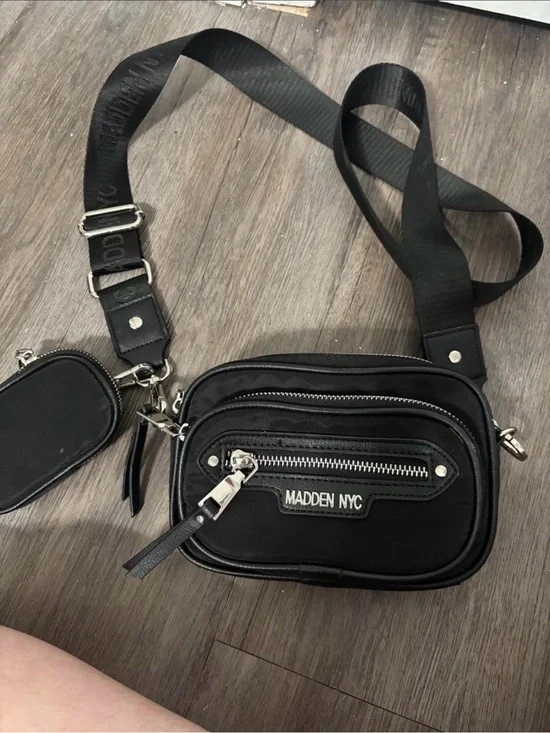 Steve Madden Black Crossbody Bag