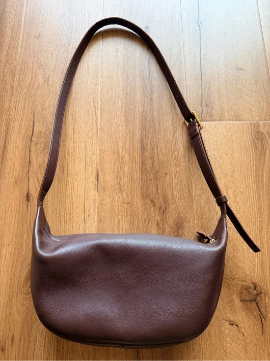 Madewell Leather Crossbody Bag (Brown/Raisin)