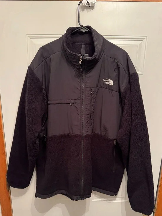 The North Face Denali Fleece polartec Jacket black size XXL