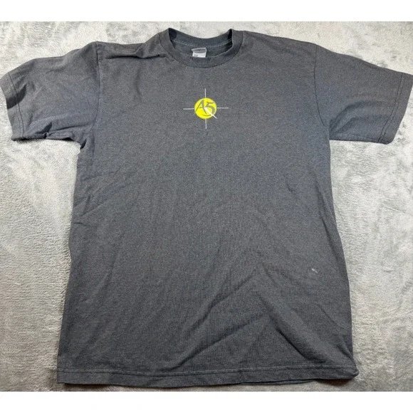 The North Face A5 Series Shirt L Gray Climbing Outdoor Graphic Tee