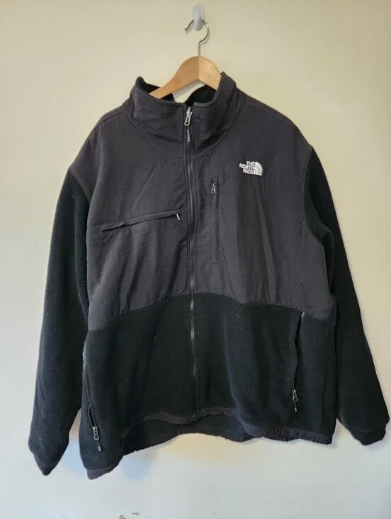 The North Face Men's Black Two-Tone Fleece Jacket