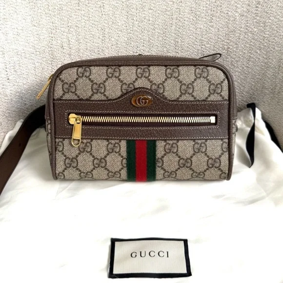 Authentic Gucci Ophedia waist bag
