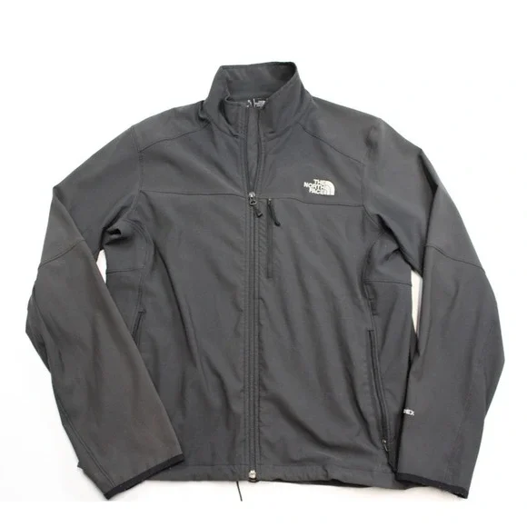 The North Face Apex Bionic Mens Softshell Jacket Black Full Zip XL  FTB0W+TNOW
