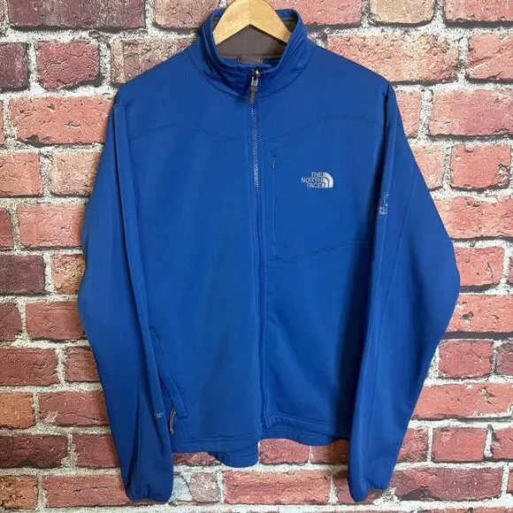 North Face Jacket Mens L FlashDry Flight Series Full Zip Soft Shell