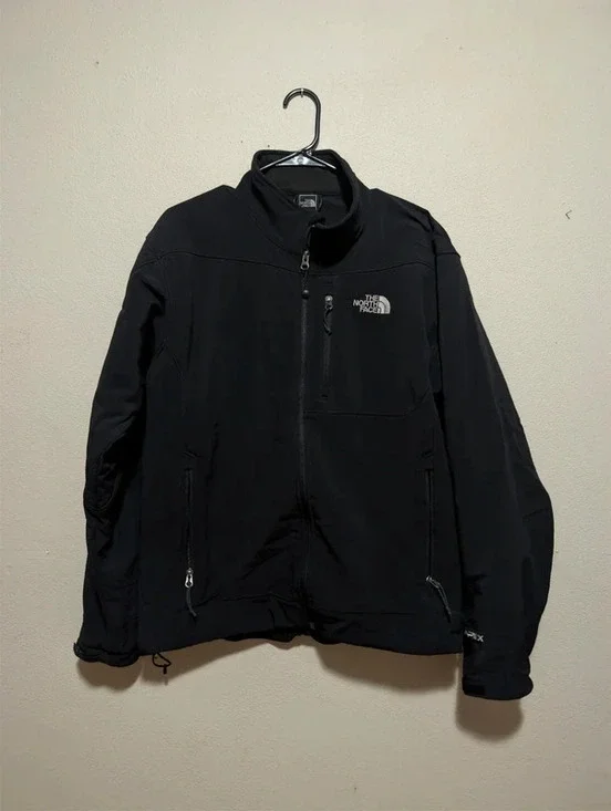 Vintage 2007 The North Face Apex Jacket Black Mens Large