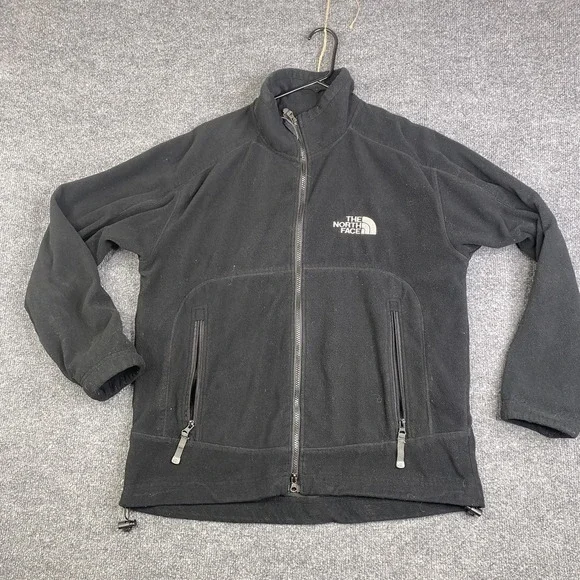 North Face Summit Series Jacket Mens Large Black Gore Windstopper Fleece