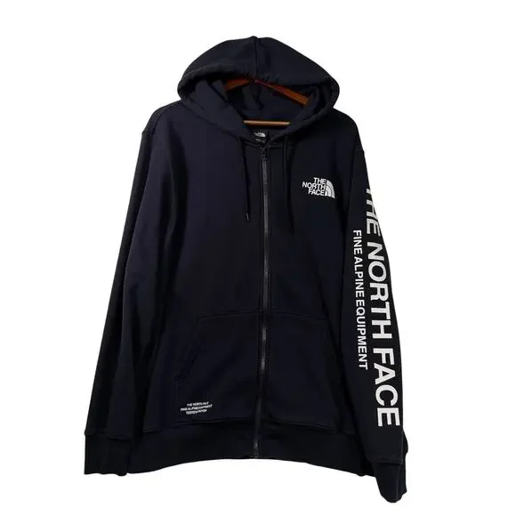 The North Face Men’s XL  Proud Full Zip Hoodie Blue Streetwear Hiking Gorpcore