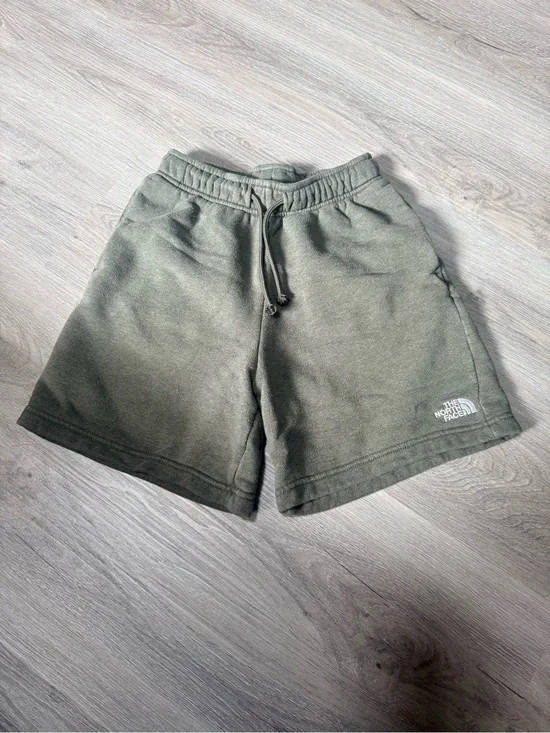 The North Face Men’s Olive Shorts with Drawstring
