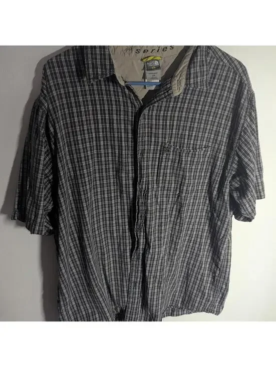 The North Face A5 Series Plaid Short-Sleeve Button-Up Shirt
