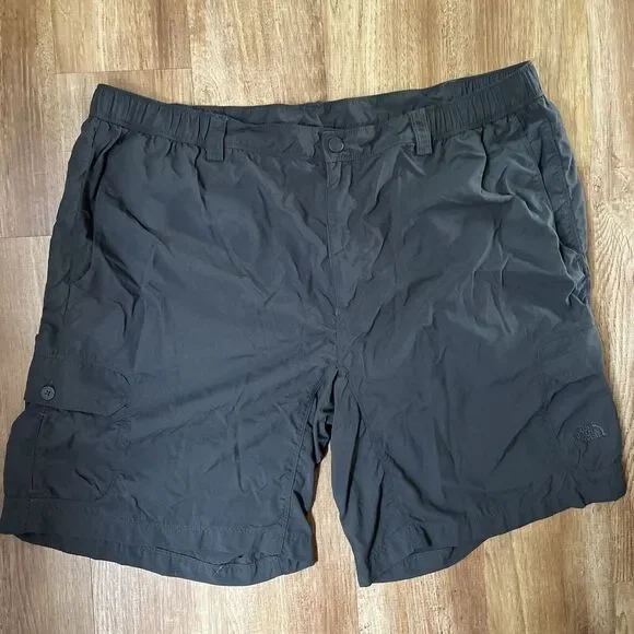 The North Face AJDM Horizon Peak Cargo Shorts‎ Men's Gray Ripstop Size 2XL
