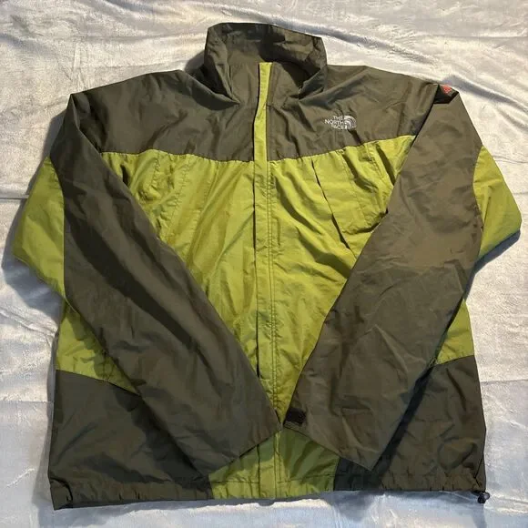 The North Face Summit Series Men's Jacket Large Two Tone Green Full Zip