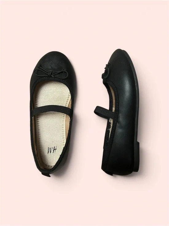 H&M Kids Black Mary Jane Ballet Flats Size 11