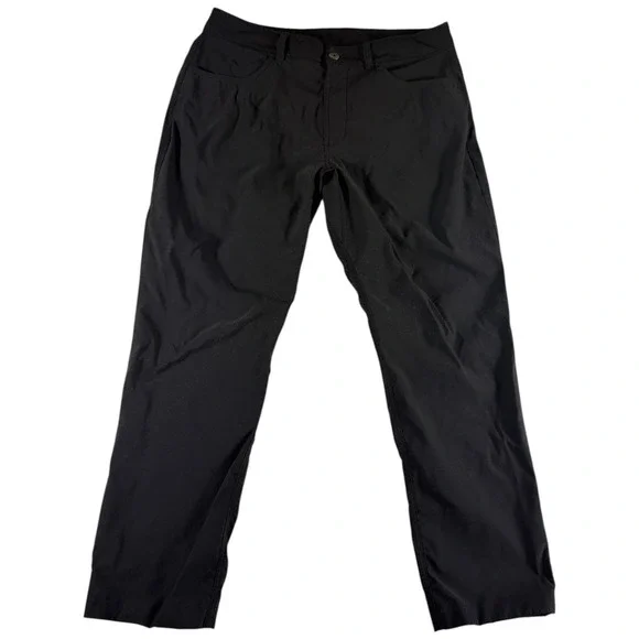 The North Face Regular‎ Pants Mens 34 Black Straight Leg Casual Outdoor Hiking