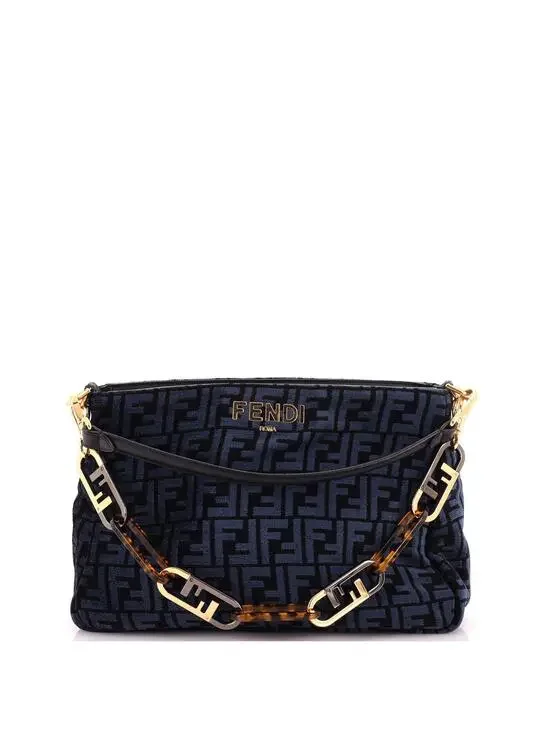 Fendi O'Lock Zip Shoulder Bag Zucca #325938F24B