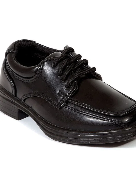 Deer Stags Black Kids Formal Dress Shoes 7T