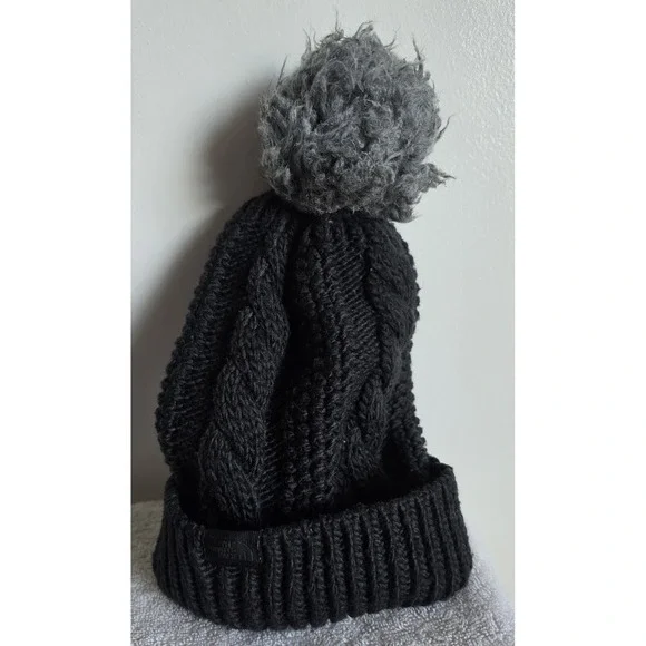 The North Face Beanie Black Grey Unisex Winter Hat Skull Cap Gorpcore