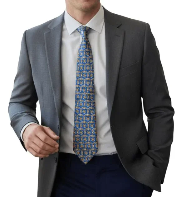 RICHEL ROYAL Men's Formal Silk Tie