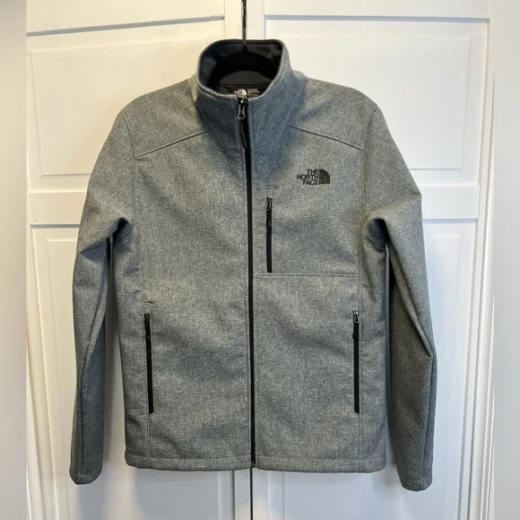The North Face Mens Apex Bionic 2 Soft-Shell Jacket Size Men’s Small Color Gray