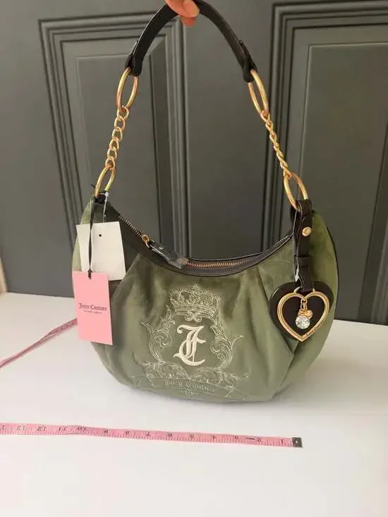 Juicy Couture Need More Juicy Hobo Bag in Supergreens