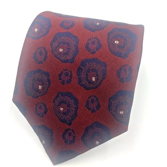 Bugatti 100% Silk Floral Men's Tie - Made‎ in Italy - 58