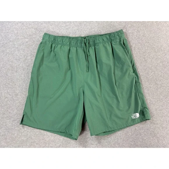 The North Face Unlined Athletic Shorts (Men's Large) Green - 7