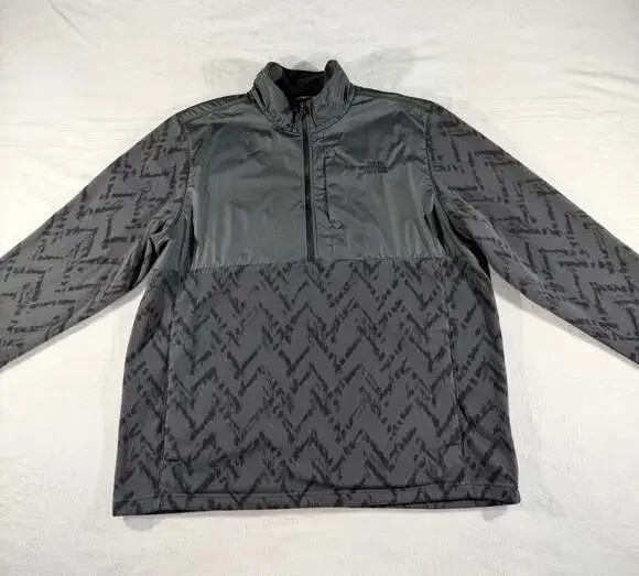 The North Face Men's Tundra 1/4 Zip 200WT Fleece Pullover, 2XL