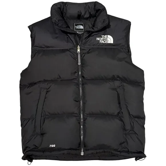 The North Face 700 Down Puffer Nuptse Vest Black Size M Men’s Vintage Insulated