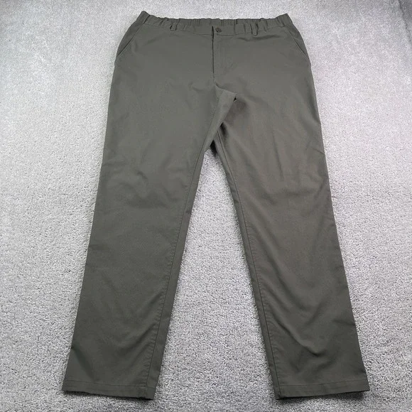 North‎ Face Pants Mens 40x31 Olive Green City Standard Slim Performance Commuter