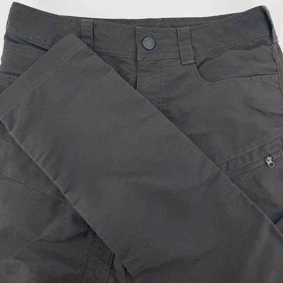 The North Face Mens Hiking Cargo Pants 30 Short Gray Nylon Tactical Outdoor