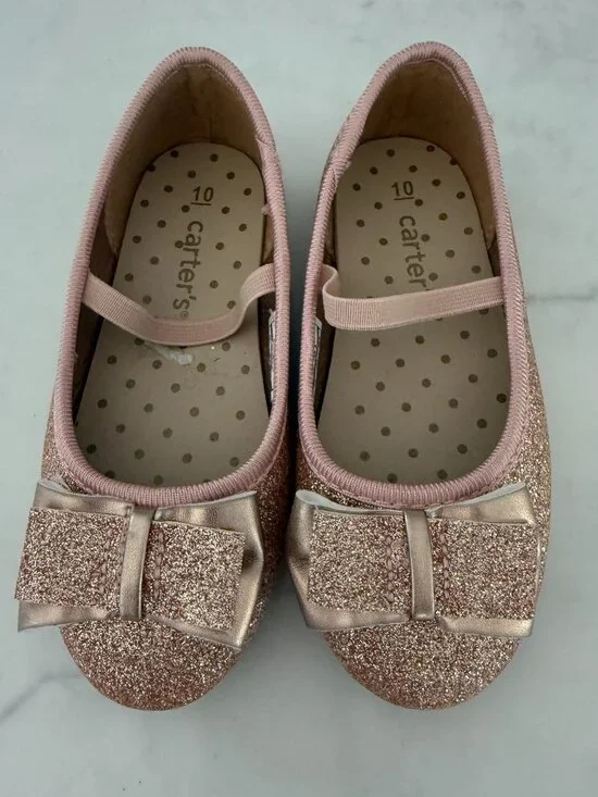 Carter's Big Bow Ballet Flats - Toddler 10