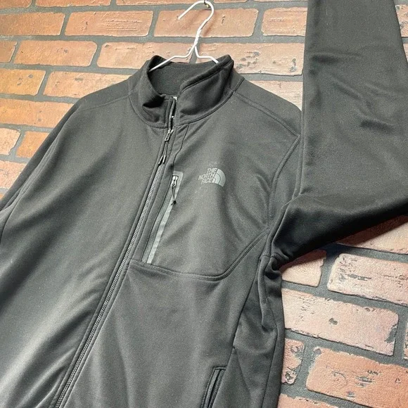 The North Face Black Full Zip Canyonlands Fleece Jacket Men's‎ L Gorpcore