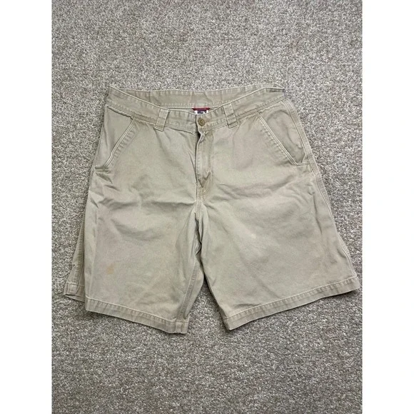 The North Face Rugged Khaki Camp Shorts Regular Hiking Trekking Mens Size 34‎