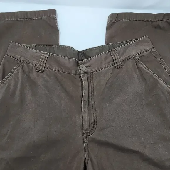 The North Face Men's Brown Khaki Cotton Pants 36 Short‎