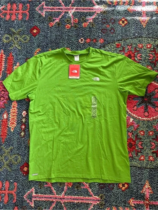 The North Face Men’s Short Sleeve Tee — Lime Green
