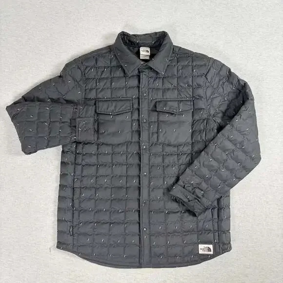 The North Face Men's ThermoBall Eco Insulated Snap Shirt Jacket