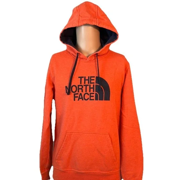 The North Face Graphic Logo Fleece Pullover Hoodie Men's Size Small‎