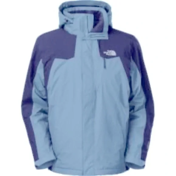 The North Face Men’s Inlux Insulated Jacket in China Blue/Cosmic Blue Size Small