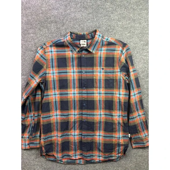 The North Face  Hayden Pass 2.0 Button Down Shirt Mens XL Long Sleeve Flannel
