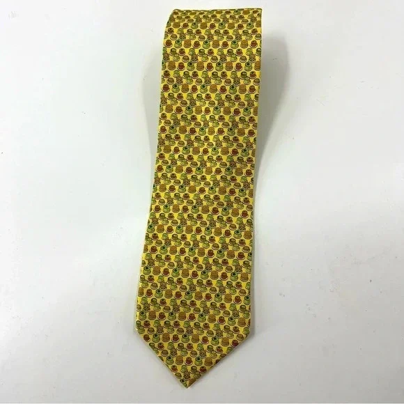 Salvatore Ferragamo Pure Silk‎ Luxury Tie