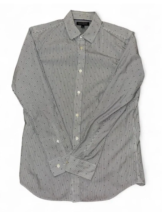 Men’s Banana Republic striped button up shirt Size Medium